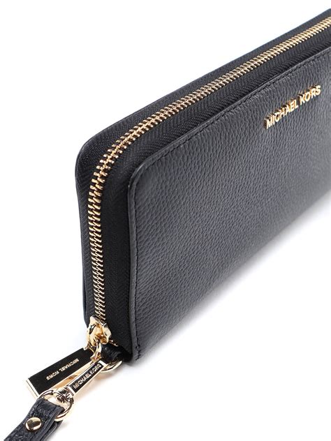 michael kors jet set travel crossgrain leather continental wallet|michael kors continental wristlet.